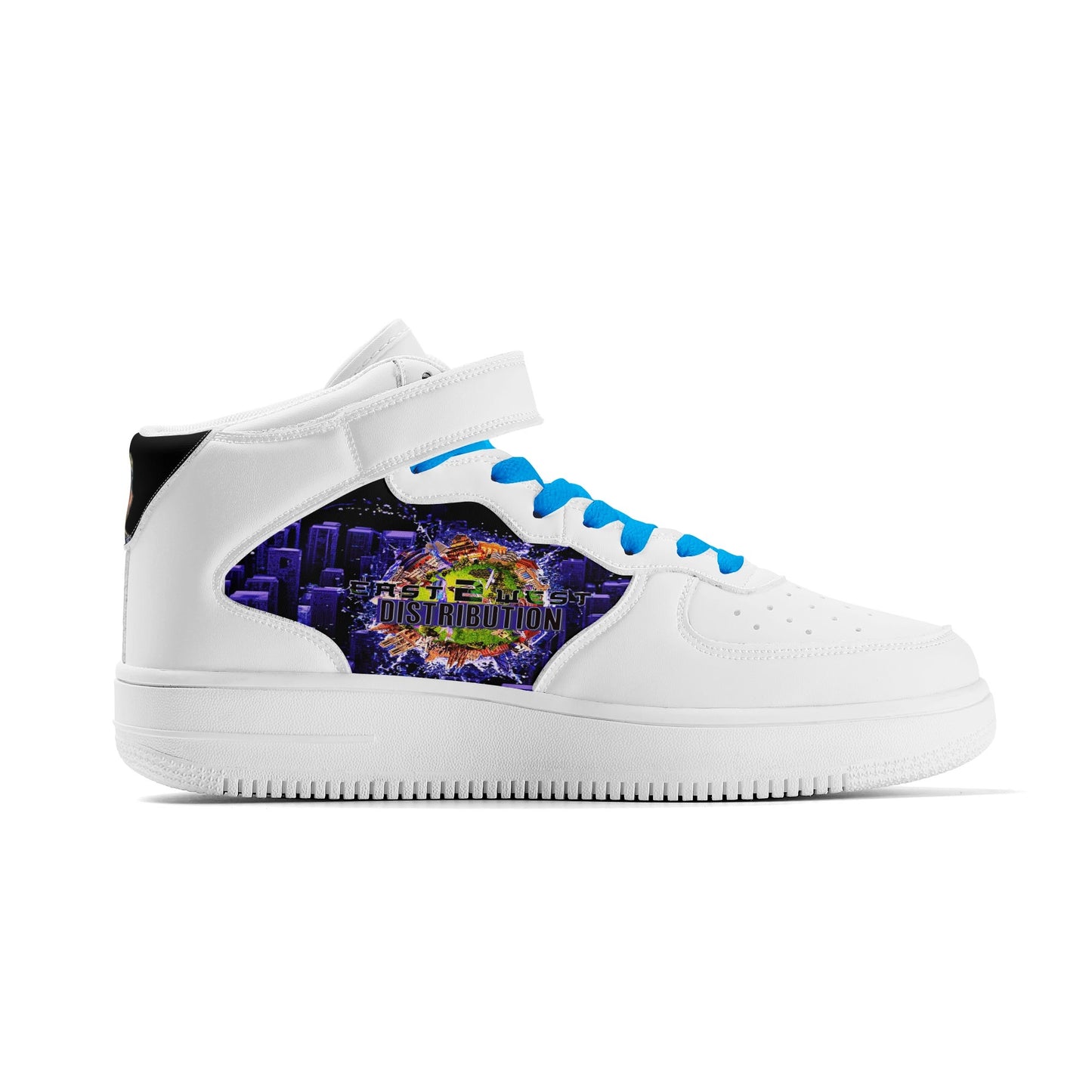 Malfettones High Top Leather Sneakers