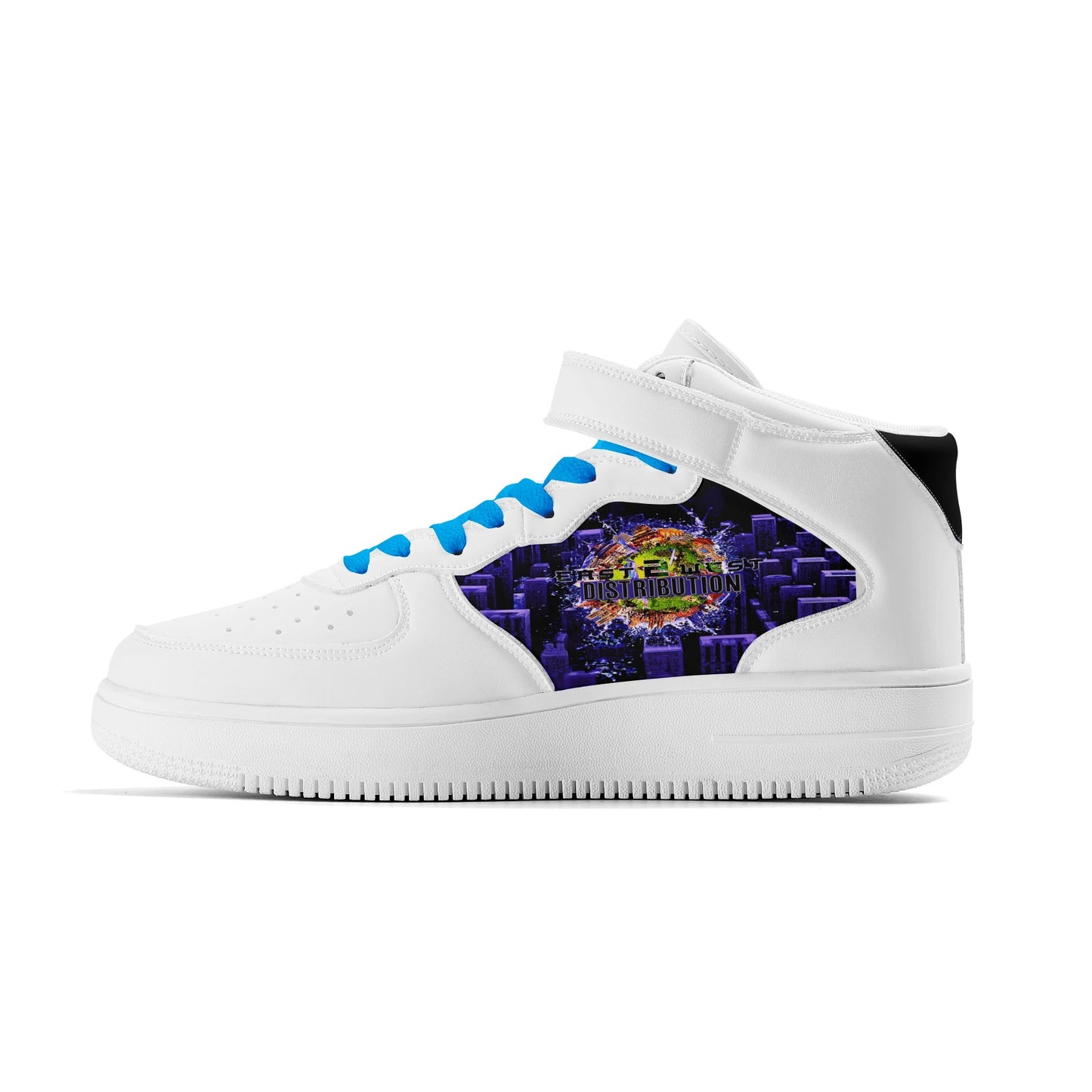 Malfettones High Top Leather Sneakers