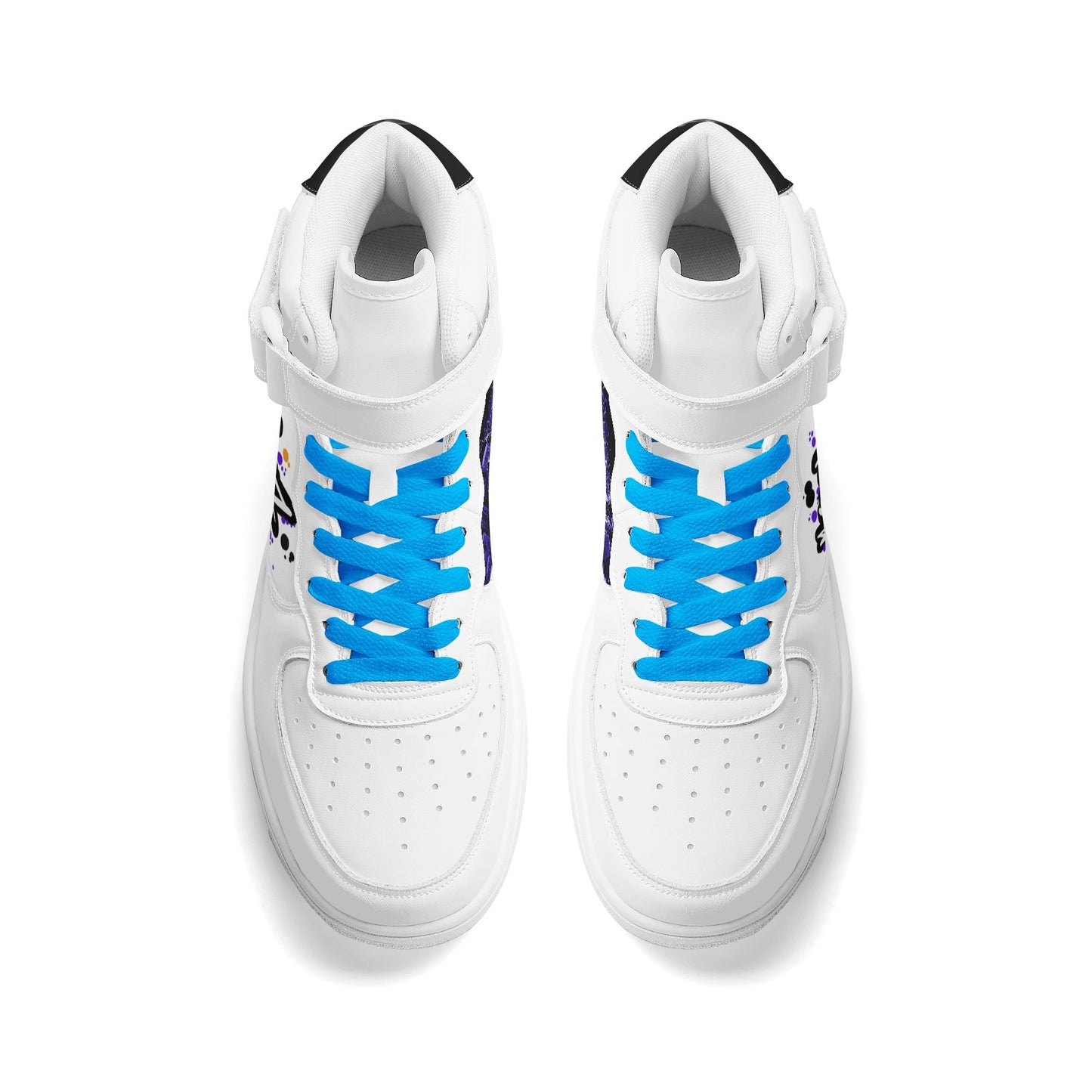 Malfettones High Top Leather Sneakers