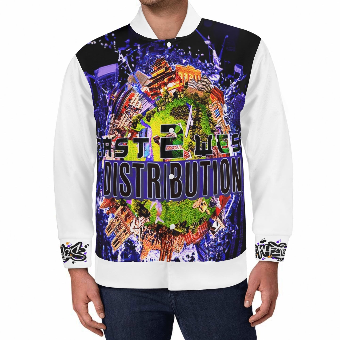 Malfettones Baseball Jacket / Casual Varsity Bomber Jacket
