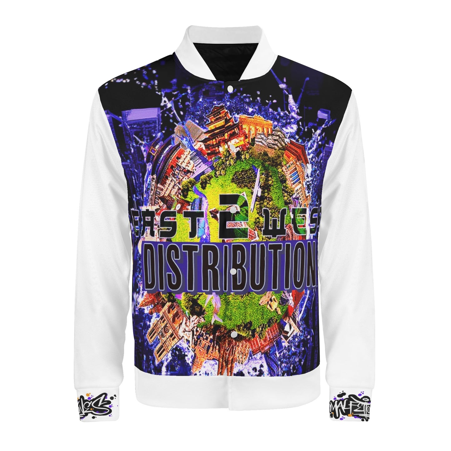 Malfettones Baseball Jacket / Casual Varsity Bomber Jacket