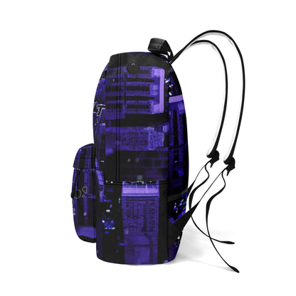 Malfettones Leather School Backpack