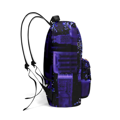 Malfettones Leather School Backpack