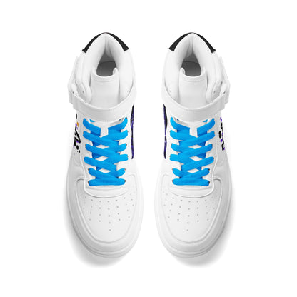 Malfettones High Top Leather Sneakers