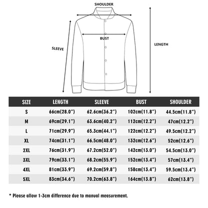 Malfettones Baseball Jacket / Casual Varsity Bomber Jacket